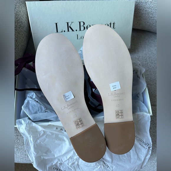 L.K. Bennett London Selma Suede Sandals - Picture 15 of 15